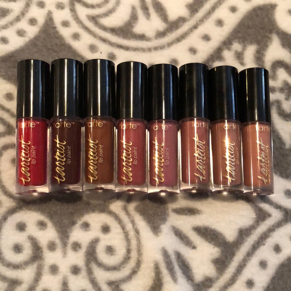 Set of 8 tarte lip paint